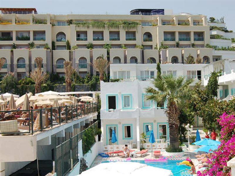 Turihan Beach Hotel Гумбет Экстерьер фото